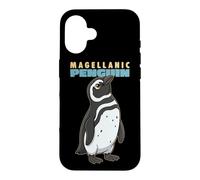 Carcasa para iPhone 16 Pingüino de Magallanes Raza Animal Amante Pingüinos Lindo
