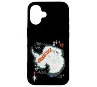 Carcasa para iPhone 16 Pingüinos Ballena Antártida Polo Sur Atlántico Buque