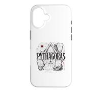 Carcasa para iPhone 16 Pitágoras Antigua Geometría Matemática Teorema Símbolos