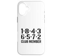 Carcasa para iPhone 16 Plus 1-8-4-3-6-5-7-2 Miembro del Club 18436572 Orden de despido Big Block