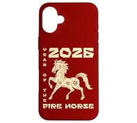 Carcasa para iPhone 16 Plus 2026 Lunar Chinese New Year Fire Horse