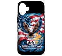Carcasa para iPhone 16 Plus 250 Years One Nation Under God - Eagle 1776 American