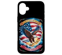 Carcasa para iPhone 16 Plus 250 Years One Nation Under God - Eagle 1776 Faith American