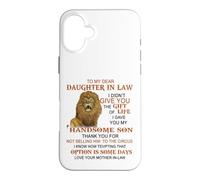 Carcasa para iPhone 16 Plus A mi Querida nuera no te di el Regalo de la Vida