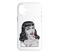 Carcasa para iPhone 16 Plus A Pesar de la Mirada en mi Cara, todavía estás Hablando de Arte Pop