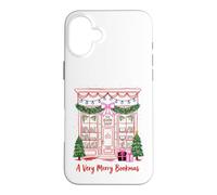 Carcasa para iPhone 16 Plus A Very Merry Bookmas Christmas Bookshop Reading Apparel