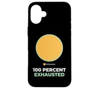 Carcasa para iPhone 16 Plus Agotamiento 100 por ciento agotado Auditoría Fiscal Contable CPA