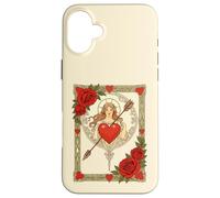 Carcasa para iPhone 16 Plus Alegoría del Amor Vintage Art Nouveau Romance