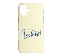 Carcasa para iPhone 16 Plus Alemán hasta Luego, Alemania Tschüss Adiós
