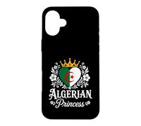 Carcasa para iPhone 16 Plus Algerian Princess Algeria Flag Proud Algerian Girl
