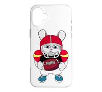 Carcasa para iPhone 16 Plus American Football Niños Conejo I Animales Divertidos | Deportes