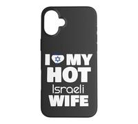 Carcasa para iPhone 16 Plus Amo a mi Esposa israelí Caliente Casada con una Chica israelí Caliente