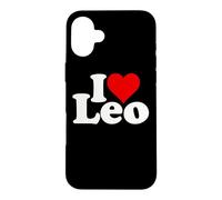 Carcasa para iPhone 16 Plus Amo CORAZÓN Leo Leonardo Leopold