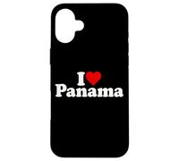 Carcasa para iPhone 16 Plus Amo CORAZÓN PANAMÁ