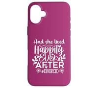Carcasa para iPhone 16 Plus and She Lived Happily Ever After Divorced In My Divorced Era