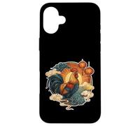 Carcasa para iPhone 16 Plus Animal Gallo del Zodiaco Chino
