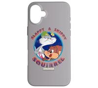 Carcasa para iPhone 16 Plus Animaniacs Slappy and Skippy Squirrel