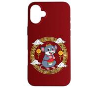 Carcasa para iPhone 16 Plus Año De Rata Divertido Lindo Zodíaco Chino Año Nuevo Chino