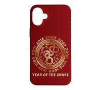 Carcasa para iPhone 16 Plus Año Nuevo Chino De La Serpiente Año del Zodíaco Chino 2025