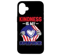 Carcasa para iPhone 16 Plus Anti Bullying - La bondad es mi Superpoder