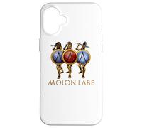 Carcasa para iPhone 16 Plus Antigua Grecia - Molon Labe - Batalla de Las Termópilas - Esparta
