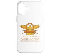 Carcasa para iPhone 16 Plus Antiguo Emperador Romano Aureliano - Restitutor Orbis. SPQR Roma