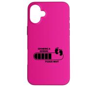 Carcasa para iPhone 16 Plus Anuncio de Embarazo Cita Divertida Hacer Crecer a un ser