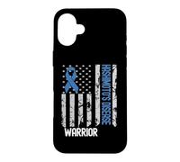 Carcasa para iPhone 16 Plus Apoya la Bandera de los Estados Unidos de la Vendimia de la Enfermedad de Hashimoto