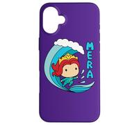 Carcasa para iPhone 16 Plus Aquaman Movie Chibi Mera and Mermaid Wave