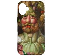 Carcasa para iPhone 16 Plus Archimboldo Vertumnus Fruta Cara Renacimiento Arte Fino Divertido