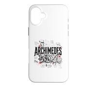 Carcasa para iPhone 16 Plus Arquímedes Ingeniero en física matemática Geometría Griega