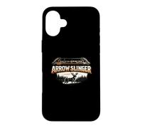 Carcasa para iPhone 16 Plus Arrow Slinger Tradicional Tiro con Arco arqueros Camisa