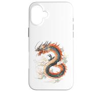 Carcasa para iPhone 16 Plus Arte de Criatura mítica del dragón majestuoso de fantasía