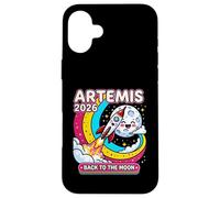 Carcasa para iPhone 16 Plus Artemis II 2026 Cute Design for Kids Launch Back to The Moon