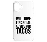 Carcasa para iPhone 16 Plus Asesor Financiero Gracioso - Dará Asesoramiento Financiero