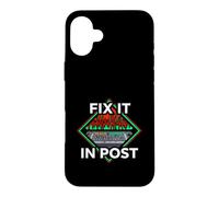 Carcasa para iPhone 16 Plus Audio Engineer Fix It In Post Sound Mixer