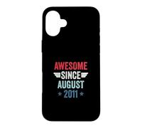 Carcasa para iPhone 16 Plus Awesome Since August 2011