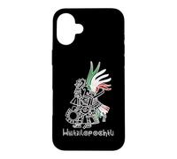 Carcasa para iPhone 16 Plus Azteca Maya Inca Dios Mexicano Huitzilopochtli Hombres