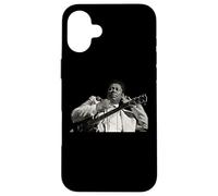Carcasa para iPhone 16 Plus B.B. Rey del Blues y Guitarra Lucille por Dick Barnatt