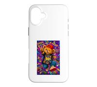 Carcasa para iPhone 16 Plus Back to The 90s Teddy Bear Retro Nostalgia