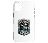 Carcasa para iPhone 16 Plus Bailando sobre Hielo Patinaje artístico Elegancia de Acero