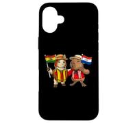 Carcasa para iPhone 16 Plus Bandera Bolivia Paraguay Raíces Bolivianas Herencia