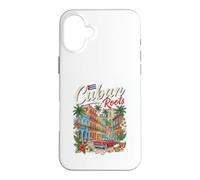 Carcasa para iPhone 16 Plus Bandera Cubana Herencia de Cuba Orgullo Latino