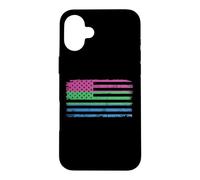 Carcasa para iPhone 16 Plus Bandera de Estados Unidos PolySexual