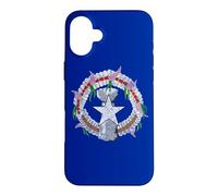 Carcasa para iPhone 16 Plus Bandera DE Islas Mariana del Norte Territorio DE Estados Unidos