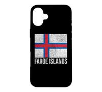 Carcasa para iPhone 16 Plus Bandera DE Las Islas Faroe Dinamarca