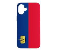 Carcasa para iPhone 16 Plus Bandera de Liechtenstein