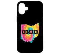 Carcasa para iPhone 16 Plus Bandera de Ohio The State para Hombre y Mujer, Bandera de Ohio