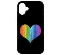 Carcasa para iPhone 16 Plus Bandera del Arco Iris del Orgullo LGBT Mes del Orgullo LGBTQI