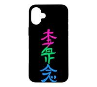 Carcasa para iPhone 16 Plus Bandera polisexual Hon Sha Ze SHO NEN Reiki Símbolo Yoga
